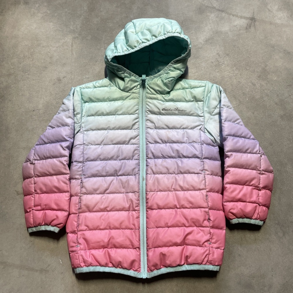 Eddie Bauer Girls Lightweight Compact & Packable Quilted Down Jacket‎ XXS (4)